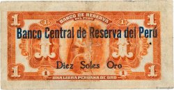 10 Soles PERU  1935 P.061 F