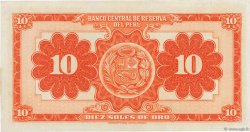 10 Soles PERU  1958 P.082 UNC