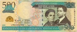 500 Pesos Dominicanos RÉPUBLIQUE DOMINICAINE  2012 P.186c FDC
