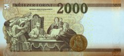 2000 Forint UNGHERIA  2016 P.204a FDC