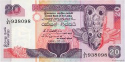 20 Rupees SRI LANKA  1992 P.103b ST