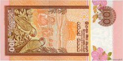 100 Rupees SRI LANKA  1991 P.105b UNC
