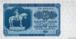 25 Korun CZECHOSLOVAKIA  1953 P.084b UNC