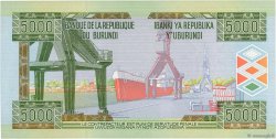 5000 Francs BURUNDI  2013 P.48c FDC