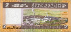 2 Emalangeni SWASILAND  1974 P.02a ST