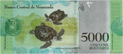 5000 Bolivares VENEZUELA  2016 P.097a UNC