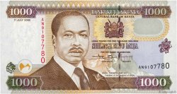 1000 Shillings KENYA  2002 P.40e FDC
