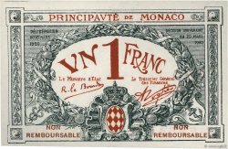 1 Franc Essai MONACO  1920 P.05s