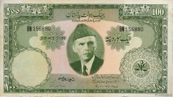 100 Rupees PAKISTAN  1957 P.18a SS