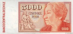 5000 Pesos CHILE
  1987 P.155b EBC