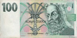 100 Korun CZECH REPUBLIC  1995 P.12 VF