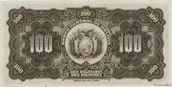 100 Bolivianos BOLIVIEN  1928 P.125 VZ