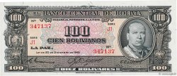 100 Bolivianos BOLIVIA  1945 P.147 UNC