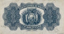 1 Boliviano BOLIVIA  1928 P.128b EBC+