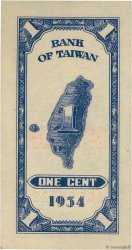 1 Cent CHINA  1954 P.1963 fST+