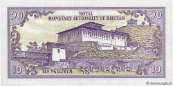 10 Ngultrum BHUTAN  1992 P.15b UNC
