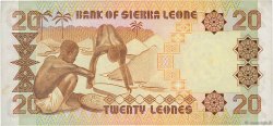 20 Leones SIERRA LEONE  1988 P.16 SPL