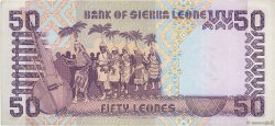 50 Leones SIERRA LEONE  1989 P.17b TTB+