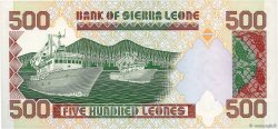 500 Leones SIERRA LEONA  1991 P.19 FDC