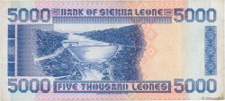 5000 Leones SIERRA LEONE  1996 P.21b TTB