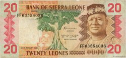 20 Leones SIERRA LEONE  1984 P.14b S