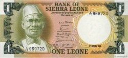 1 Leone SIERRA LEONE  1980 P.05c XF