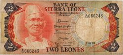 2 Leones SIERRA LEONE  1983 P.06f MB