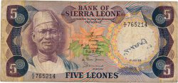5 Leones SIERRA LEONE  1978 P.07b