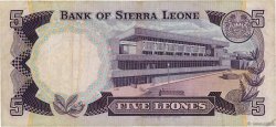 5 Leones SIERRA LEONE  1984 P.07e MB
