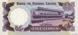 5 Leones SIERRA LEONE  1985 P.07g SPL