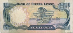10 Leones SIERRA LEONE  1984 P.08c TTB