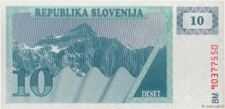 10 Tolarjev SLOVENIA  1990 P.04a AU