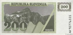 200 Tolarjev SLOVENIA  1990 P.07a VF+