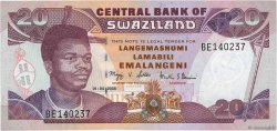 20 Emalangeni SWAZILAND  2006 P.30c UNC