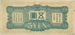 5 Yen CHINE  1940 P.M18a pr.SPL