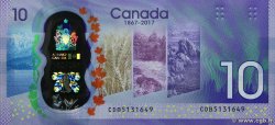10 Dollars Commémoratif KANADA  2017 P.112 ST