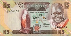 5 Kwacha ZAMBIE  1986 P.25d NEUF