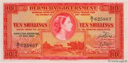 10 Shillings BERMUDA  1957 P.19b UNC