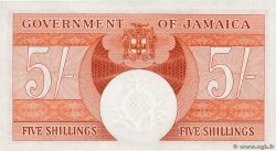5 Shillings JAMAÏQUE  1960 P.45 SPL