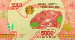 5000 Ariary MADAGASKAR  2017 P.102 ST