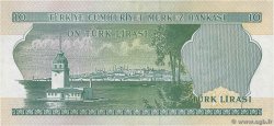 10 Lira TURCHIA  1966 P.180 SPL+