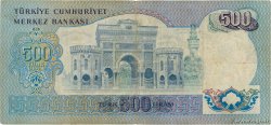 500 Lira TURKEY  1971 P.190a VF-