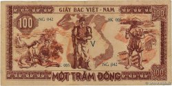 100 Dong VIET NAM  1948 P.028a VF