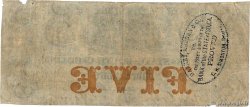 5 Dollars Annulé UNITED STATES OF AMERICA Charleston 1859  F-