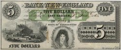 5 Dollars UNITED STATES OF AMERICA East Haddam 1865  XF+