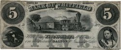 5 Dollars Non émis ESTADOS UNIDOS DE AMÉRICA Dalton 1860 