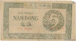 5 Dong VIETNAM  1949 P.047c BC+