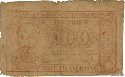 100 Dong VIETNAM  1950 P.053b G