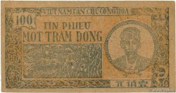 100 Dong VIETNAM  1950 P.054a fST