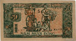 50 Dong VIET NAM  1948 P.027b VF+